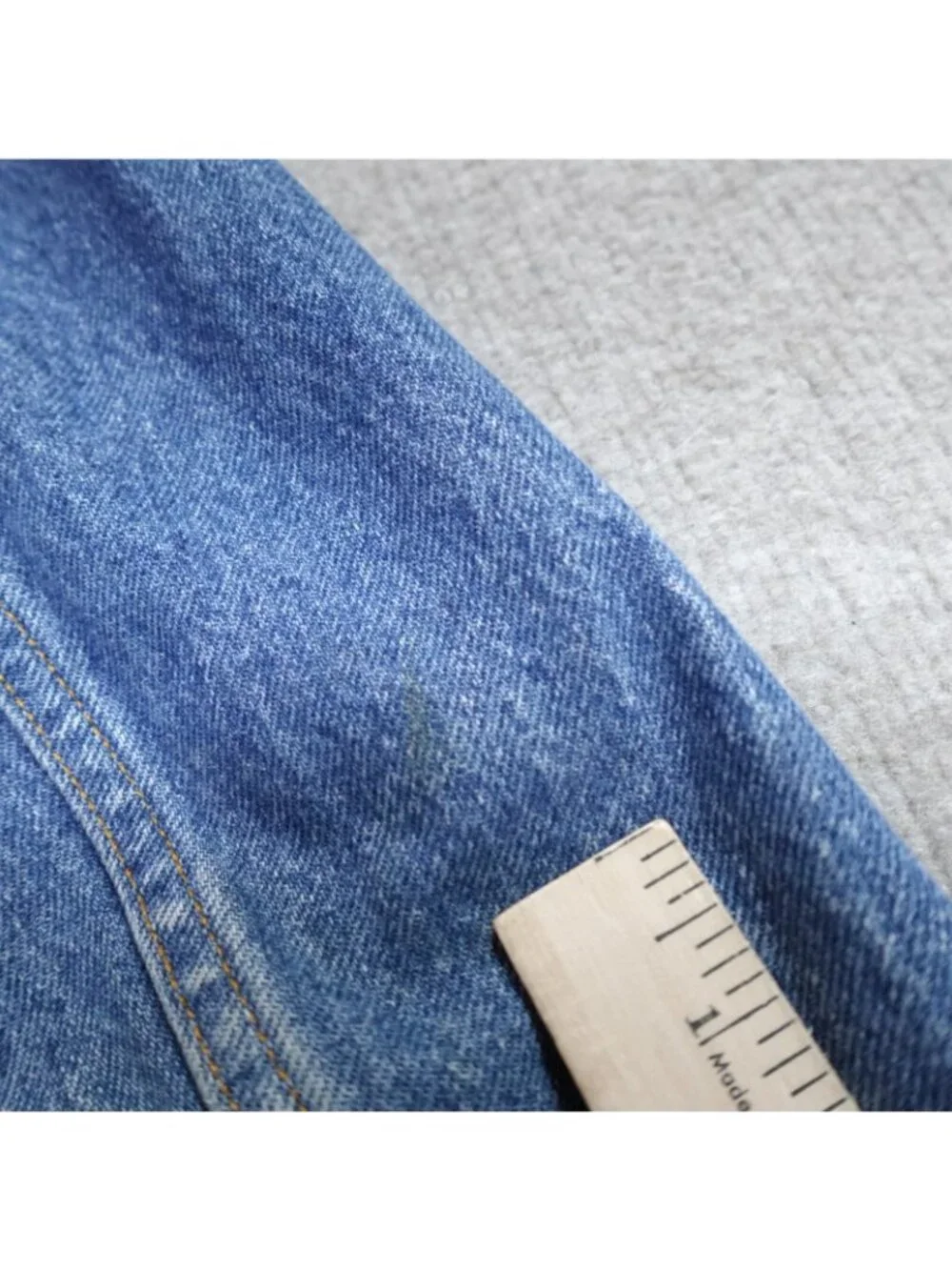 Levi's Jacket Large Blue Denim Trucker Type 3 71506 Vintage